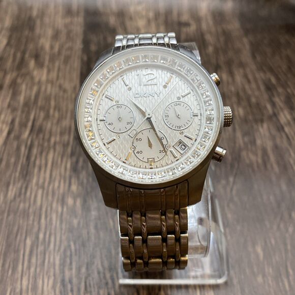 DKNY Model NY4462 Silver Watch With Date main image 6